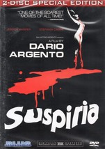 SUSPIRIA (dvd) 2-disc special ed. uncut, first in &#39;Three Mothers&#39; trilogy, OOP - £21.96 GBP