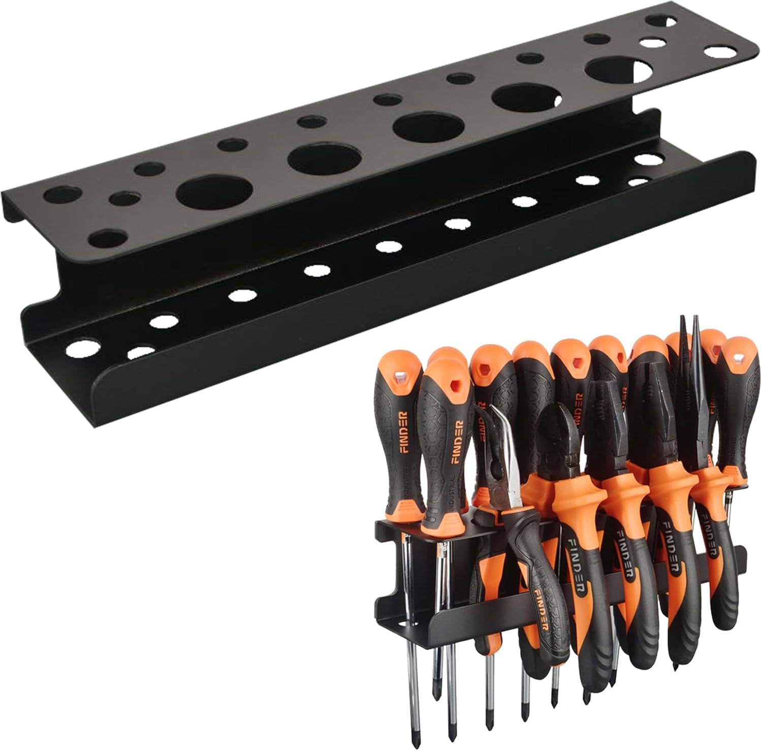 Mutuactor Screwdriver Organizer Rack Heavy Duty,Magnetic Mount Screwdriver - $36.99