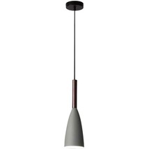 E26 Grey Wood Mordern Nordic Pendant Light Hanging Lamp Dinning Room Lights Kitc - $37.99