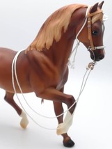 Handmade Western Bridle/Headstall with Hackamore for traditional Breyer ... - £14.11 GBP