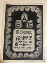 ABC Book Of Crocheted Edges And Corners Vintage Box1 - £4.66 GBP
