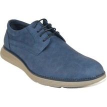 Men's Adolfo Shoes Soft Comfortable Dress Casual Light Weight Lace Up 3240 Navy image 9