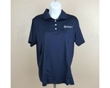 Footjoy Women&#39;s Polo Top Golf Shirt Size Large Blue TJ16 - $8.41