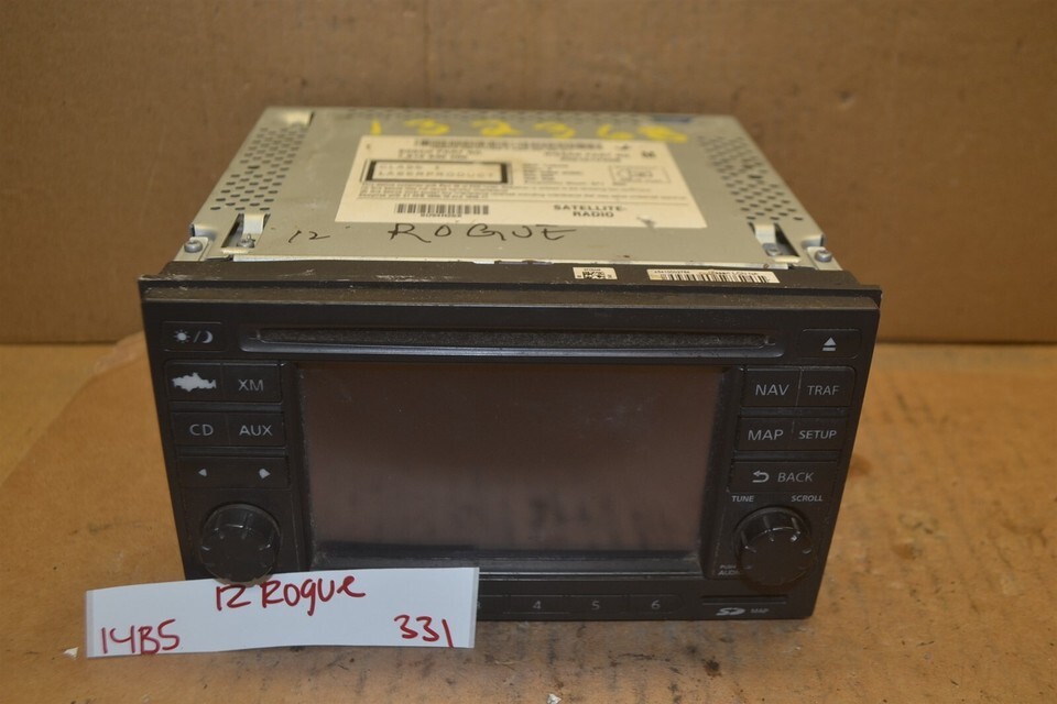 2012 Nissan Rogue Audio Stereo Radio CD 259151VX0B Player 331-14b5 - $66.40