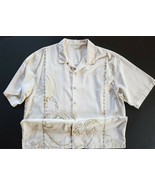 Tommy Bahama Mens 100% Silk Summer Hawaiian Beachie Button Up Shirt Size XL - £26.66 GBP