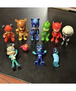 Lot of 10 PJ Masks Figures Birdie Catboy An Yu Armadylan Luna Girl Romeo... - £31.14 GBP