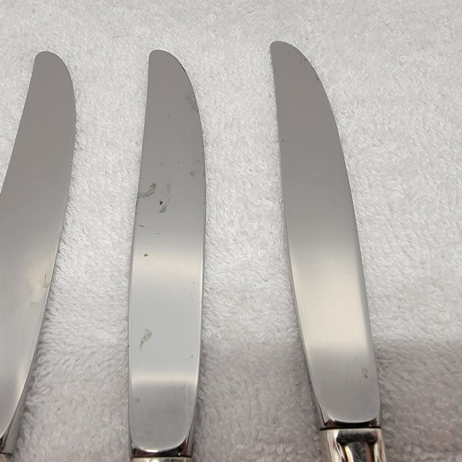 Oneida Community BEETHOVEN Silverplate Betty Crocker Flatware 4 BUTTER KNIVES Item image 5