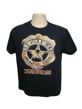 2011 Gunslinger Unlawful Odds World Tour Adult Medium Black TShirt - $19.80