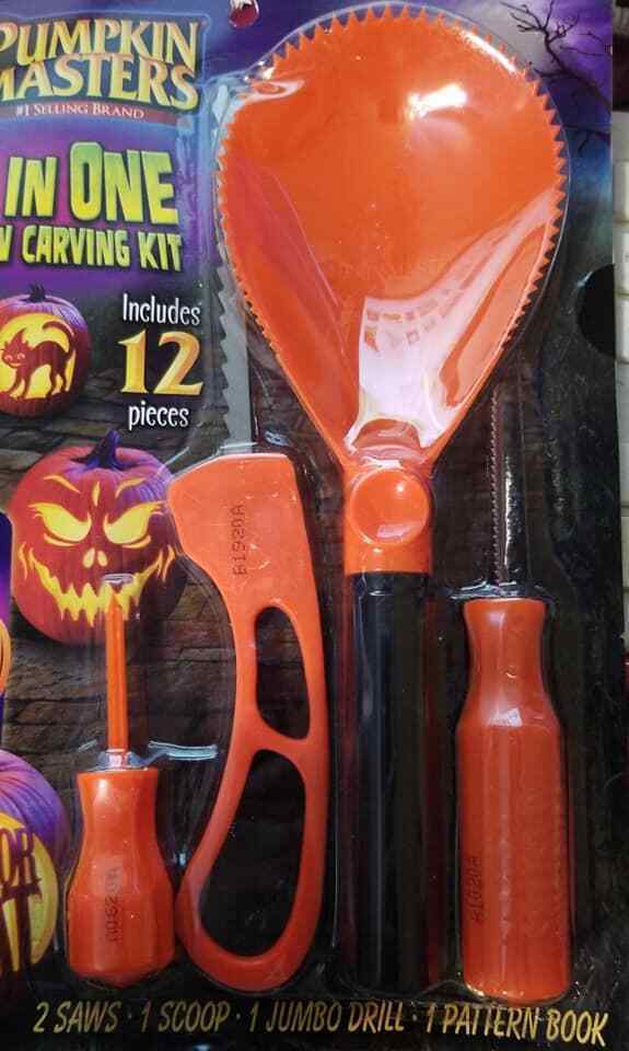 Pumpkin Masters All In One Pumpkin Carving  Kit, 12 piece Halloween Pumpkin Item image 3