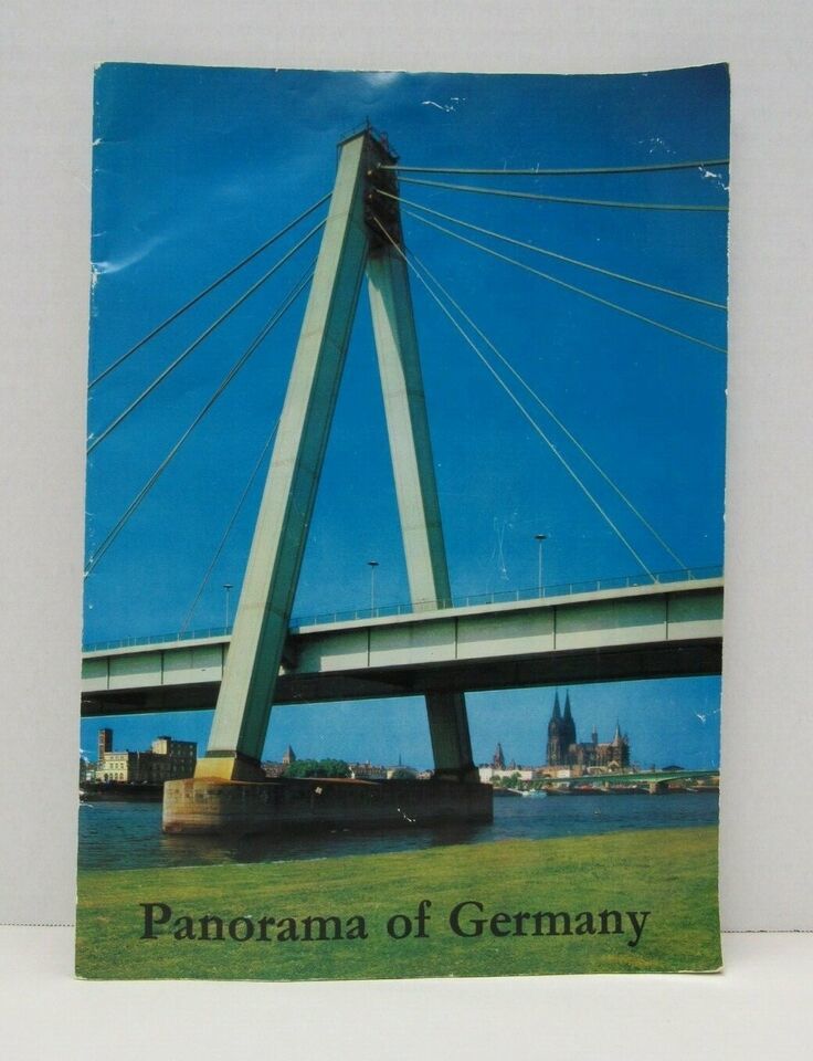 Primary image for 1967 Panorama of Germany Color B&W Public Document Brochure