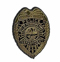 Pembroke Pines Florida Police Department Law Enforcement Plastic Lapel H... - £7.86 GBP