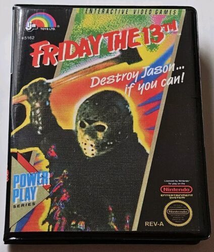 Friday The 13th CASE ONLY Rigid Clamshell Box Nintendo NES Any 4+$11/ea - $12.18