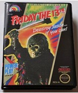 Friday The 13th CASE ONLY Rigid Clamshell Box Nintendo NES Any 4+$11/ea - $16.62 CAD