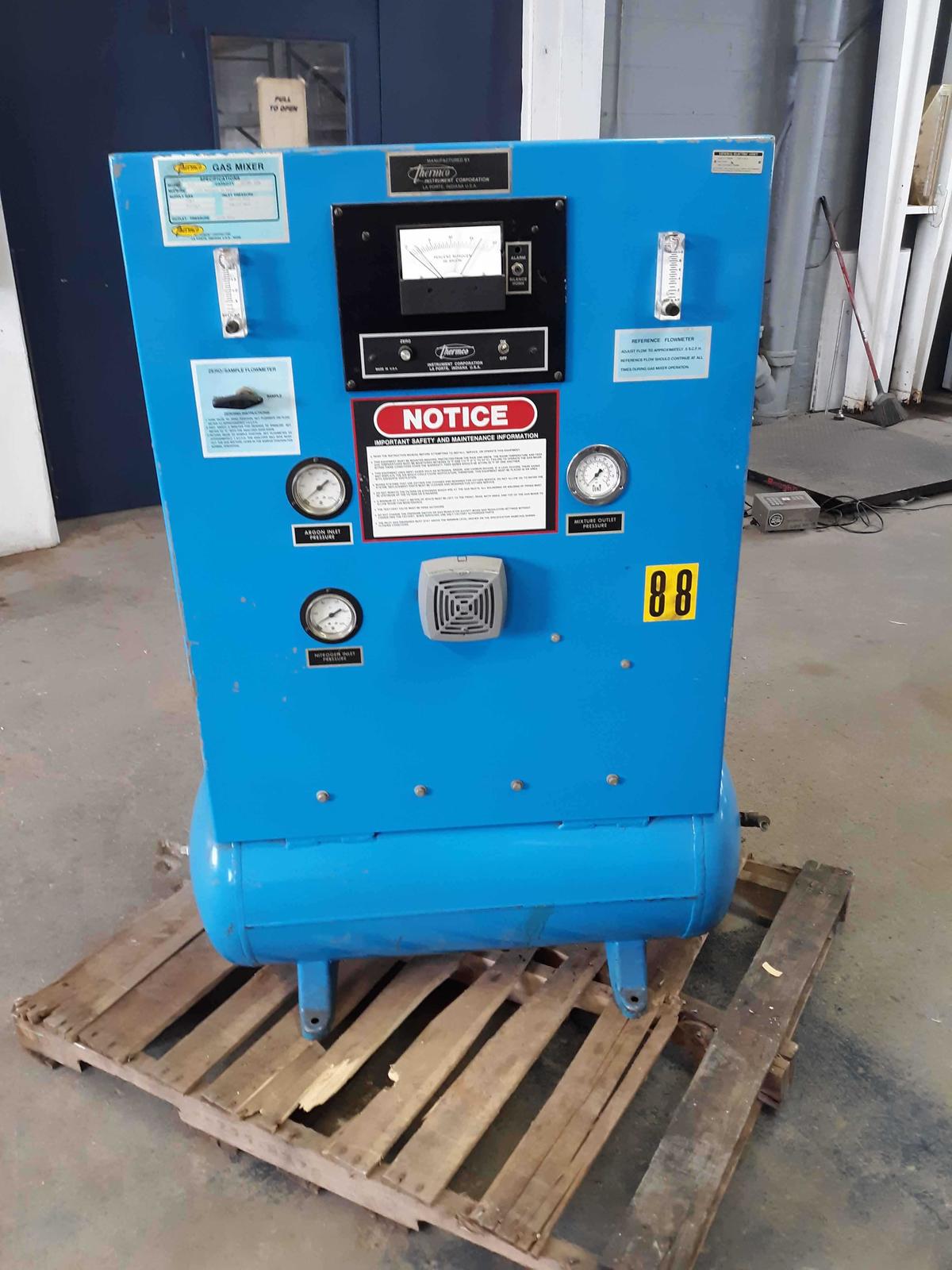 Thermco Instrument 6105 Nitrogen In Argon Gas Mixer 0-1500 SCFH  - $1,350.00