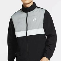 NWT men’s XXLT XXL tall nike NSW colorblock woven windbreaker jacket CU4... - $61.74