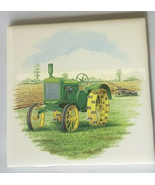 Ceramic Tile Antique John Deer Tractor - €6,19 EUR