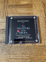 The Phantom Of The Opera CD Soundtrack Musical - $11.76