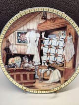 Edwin M Knowles Attic Afternoon Hannah Hollister Ingmire Collector Plate 1991 - $8.99