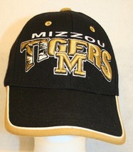 Mizzou TIGERS Univ-MO Top of the World Gold embroidered logo adjustable cap hat - £27.29 GBP