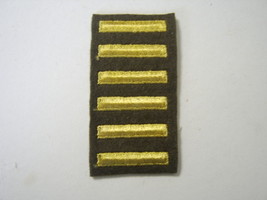 WW2 US ARMY OVERSEAS SERVICE BARS 6 BARS 3 YEARS SERVICE UNUSED NOS KY21-1 - £6.02 GBP