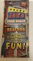 Joe’s Crab Shack Restaurant Brochure BR14 - £5.38 GBP