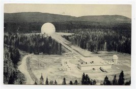 Bell Telephone System Earth Station Postcard Andover Maine 1962 Project Telstar  - £7.73 GBP