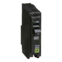 Square D QO 15 amps Plug In Single Pole Circuit Breaker - $20.95