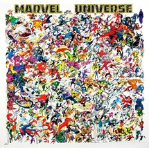Marvel Comics Marvel Universe Superhero 24 x 24 Reproduction Promo Poster - £35.35 GBP