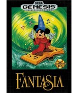 Fantasia (Sega Genesis, 1991) Cartridge Authentic Retro Vintage Video Game - $468.00 MXN