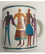 Laurel Burch 1992 Fashion Tribal Mug/Cup - £11.86 GBP