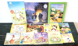 Lot of 12 Easter Books for Kids Children about Jesus Bunnies Peter Cottontail - £18.98 GBP