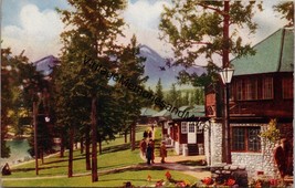 Jasper Park Lodge Canadian National Railways Postcard PC215 - £11.77 GBP