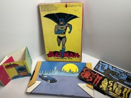 Vintage 1966 Batman Cartoon Kit Colorform Incomplete See Photos - £29.79 GBP