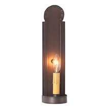 Metal Wall Sconce Slim Colonial Electric Tin Candle Light Fixture USA Handmade - £51.36 GBP