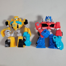 Playskool Heroes Transformers Rescue Bots Bumblebee Optimus Prime Action Figure - £7.77 GBP