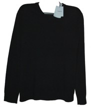 Theory  Black Wool Men&#39;s Long Sleeve V-Neck Sweater Size XL New $285 - £88.46 GBP