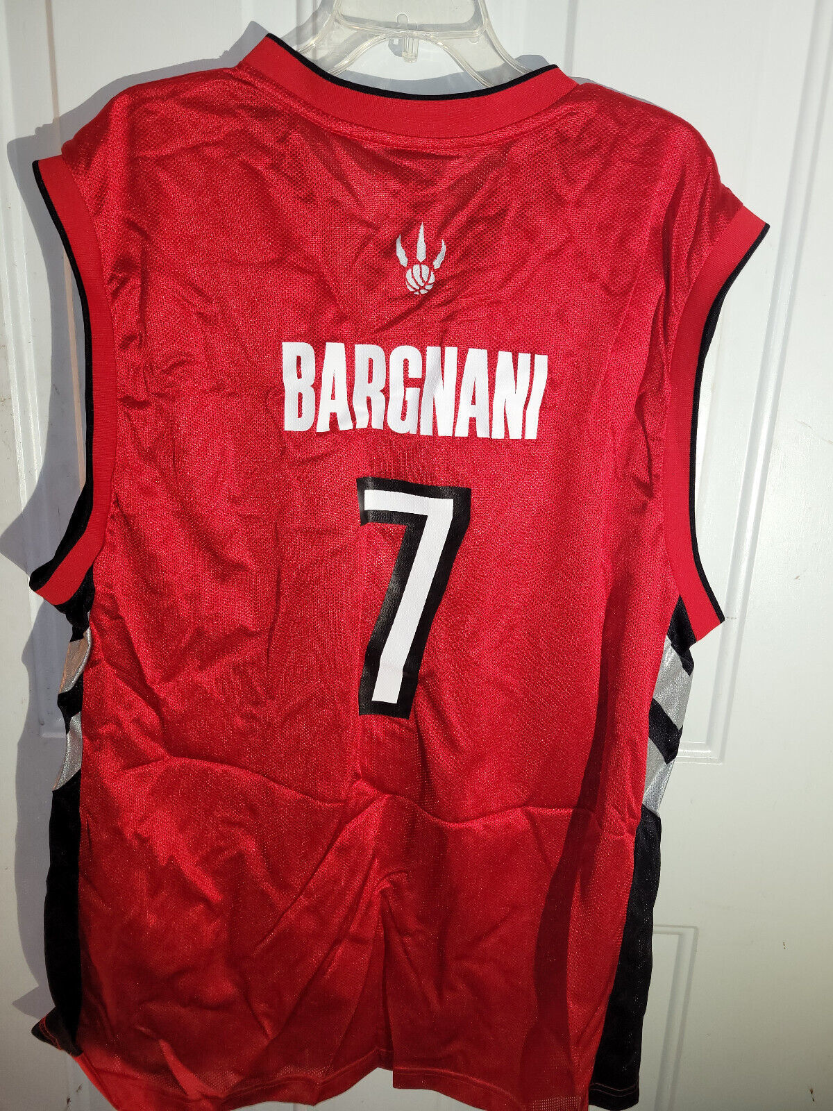 Primary image for Adidas NBA Jersey Retro Toronto Raptors Andrea Bargnani Red sz XL