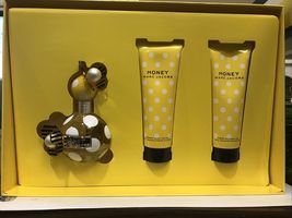Marc Jacobs Honey Perfume 3.4 Oz Eau De Parfum Spray 3 Pcs Gift Set image 2