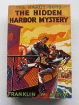 Hardy Boys #14 The Hidden Harbor Mystery ~ Franklin W Dixon Early Editon Jacket - £50.03 GBP