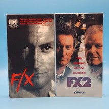 FX (Open) and FX2 (Sealed) The Deadly Art of Illusion VHS 1986 1991 Movi... - £8.97 GBP