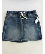 GAP Kids Elastic Waist Blue Denim Jean Skirt Girl's Youth Size Medium (8) PLUS - $14.95