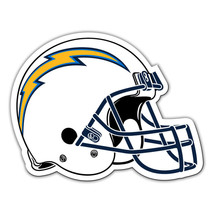 Los Angeles Chargers Magnet Car Style 12 Inch Helmet Design CO - $40.99