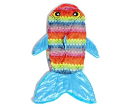 Snuggie Tails Blanket - Rainbow Fish - £7.90 GBP