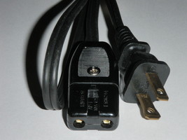 Power Cord for vintage GE Waffle Maker Iron Grill Model 139G38 (1/2" 2pin) 36" - $15.67