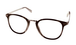 John Varvatos Mens Ophthalmic Eyeglass Plastic Round Frame V372 Black 48mm - £71.67 GBP