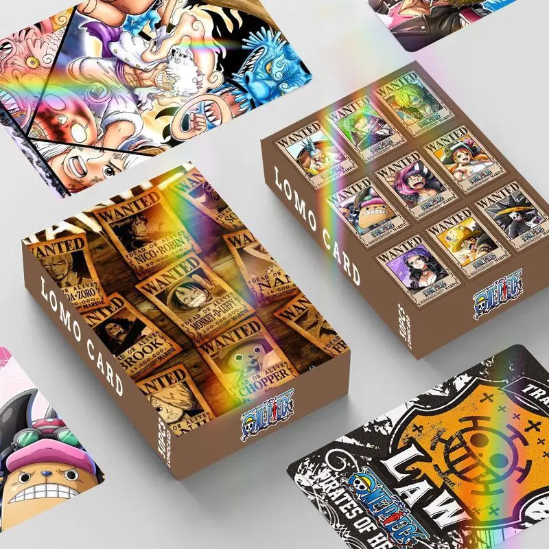 One Piece Shining Lomo Card Two Sided 1pack/30pc Card Games With Postcards - £6.53 GBP