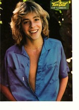 Leif Garrett teen magazine pinup clipping open blue shirt Teen Beat - £2.73 GBP