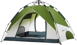 Family camping tent Tent for 4 people. Waterproof Windproof Tent For Camping - £63.36 GBP