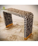 handmade, Bone Inlay Console Table,bone Inlay Furniture Dresser u consol... - $2,194.41 CAD