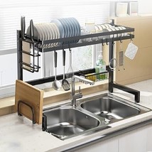 Dish Rack for Kitchen, Bartan Stand for Drying, Carbon Steel, 1 Layer, D... - $140.24